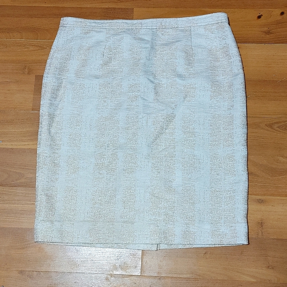Tory Burch Devora Brocade pencil skirt